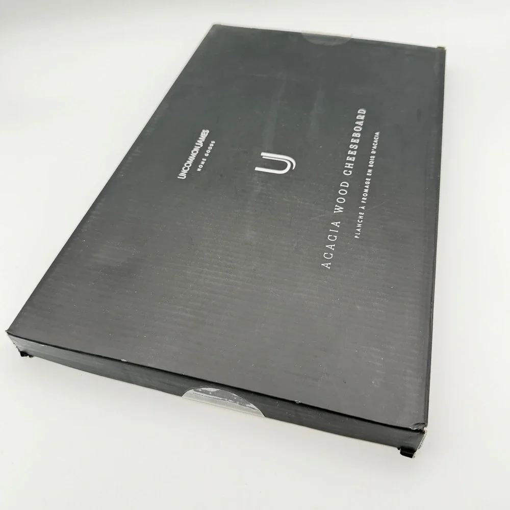 Uncommon James Acacia Wood‎ Cheeseboard 15 x 9 Open Box